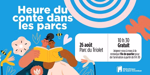 L'heure du conte dans les parcs : parc du Triolet