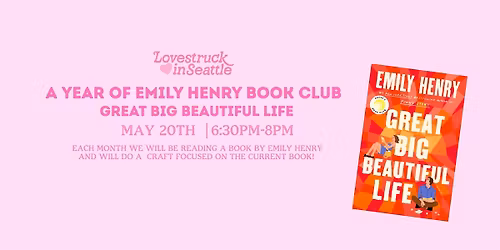 A Year of Emily Henry Book Club | Great Big Beautiful Life