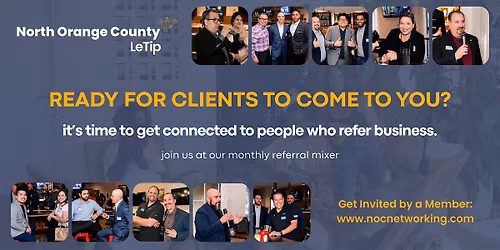 Tired of Networking Events Where Nobody Refers Business?
