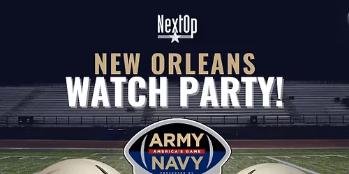 New Orleans Army vs. Navy Game Watch Party!