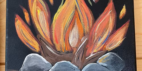 Meet Me By The Campfire Paint & Sip at Williamson