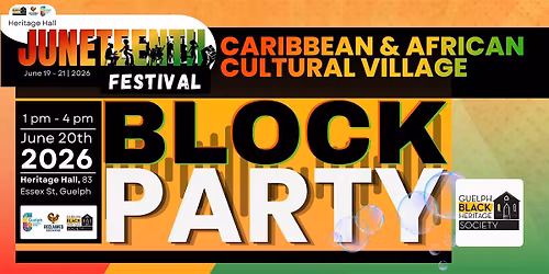 Heritage Hall Juneteenth Block Party