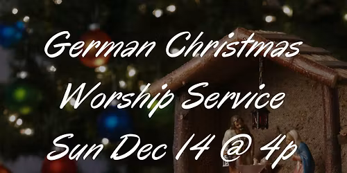 German Christmas Service