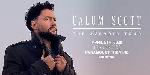 Calum Scott - The Avenoir Tour 2026