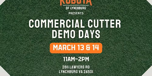 Commercial Cutter Demo Days \ud83c\udf31