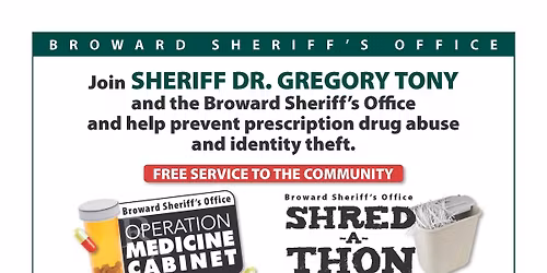 Shred-A-Thon & Operation Medicine Cabinet 