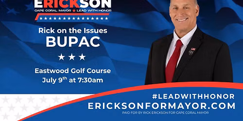 Rick on the Issues at BUPAC