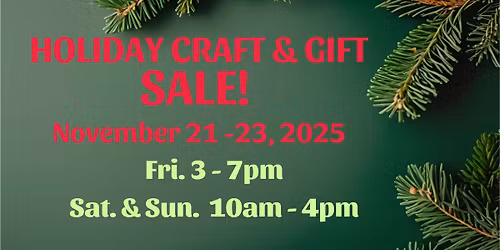 Holiday Craft & Gift Sales