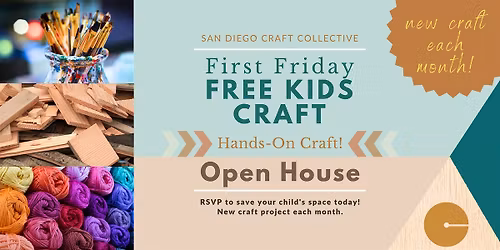 Free Kids Craft at San Diego Craft Collective!