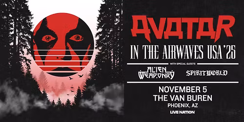 Avatar - In The Airwaves - USA 2025