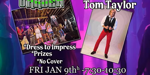 80's PROM PARTY - Live band and DJ -