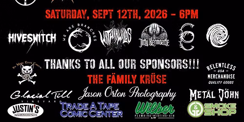 The Metal Manifesto\u2019s 2026 \u201cLabor Day Massacre\u201d Benefit For KZUM