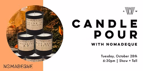 Fall Themed Candle Pour