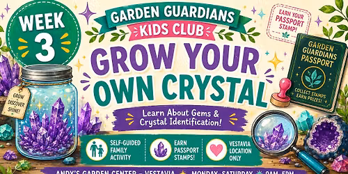 \ud83d\udc8e Garden Guardians Kids Club \u2013 Week 3: Grow Your Own Crystal