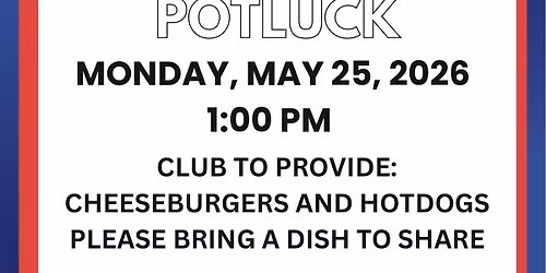 TSC Blessing of the Fleet - Memorial Day Potluck
