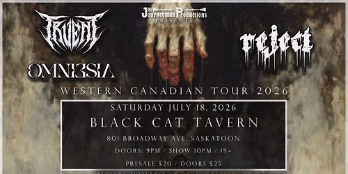 Truent \/ Omniesia \/ Augurium - SASKATOON 