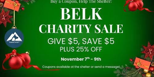 Belks Charity Sale