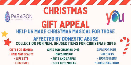 Gift donation drop offs