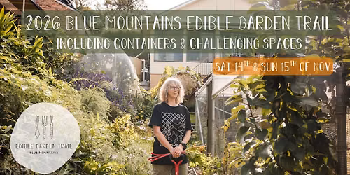 2026 Blue Mountains Edible Garden Trail