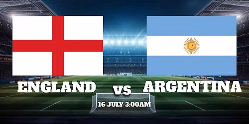 ENGLAND V ARGENTINA WATCH PARTY AT SAM FANCY