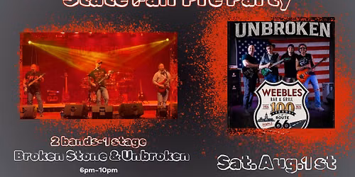 UNBROKEN & Broken Stone @ Weebles Bar & Grill!