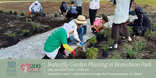 Butterfly Garden Planting at Branchton Park