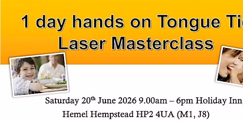 1 Day Hands-on Tongue Tie Laser Masterclass