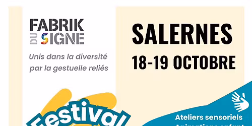 Festival les mots en main - 18 et 19 octobre 2025 à Salernes