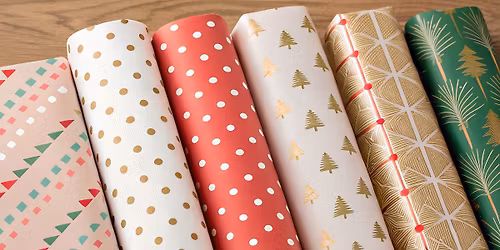 Holiday Gift Wrapping Station at the Carnegie Library