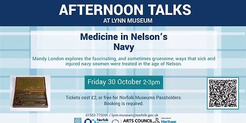 Afternoon Talk - Medicine in Nelson's Navy
