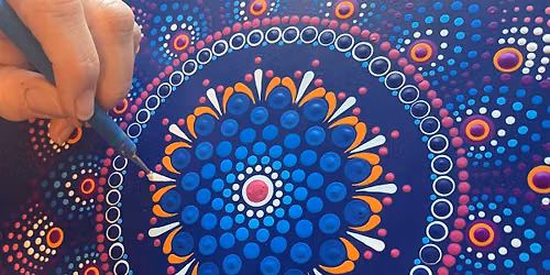 Introduction to Dot Painting Class held at Pinspiration DIY Craft Studio