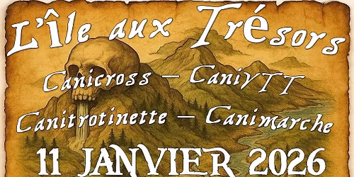 Canicross de Cergy - L'\u00cele aux Tr\u00e9sors