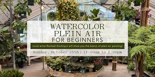 Plein Air Watercolor Workshop
