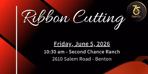 Ribbon Cutting Event - Second Chance Ranch