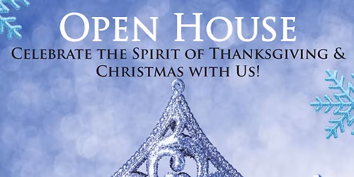 3-Day Holiday Open House