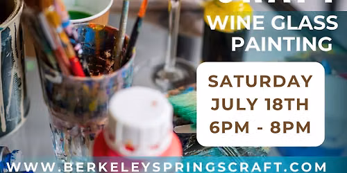 \ud83c\udf77\ud83c\udfa8 BYOB Wine Glass Painting Night \ud83c\udfa8\ud83c\udf77