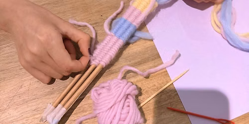 Woven Bookmark with Le Petit Moose