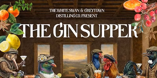 SOLD OUT! The Gin Supper - Four Courses. Four Gins. 
