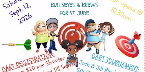 BULLSEYES & BREWS FOR ST JUDE