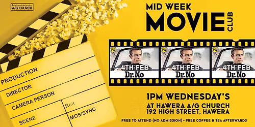 Mid Week Movie Club - Dr.No (007) [PG]