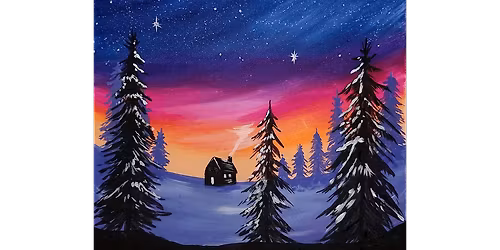 Polar Twilight - Paint and Sip in Fishkill | Classpop!\u2122