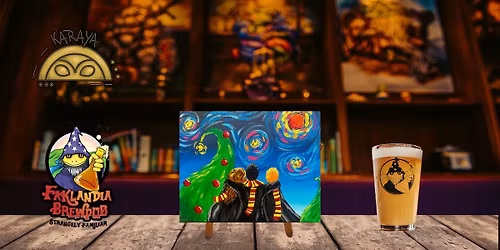 Holiday Harry Potter Paint & Sip - Faklandia Brewpub