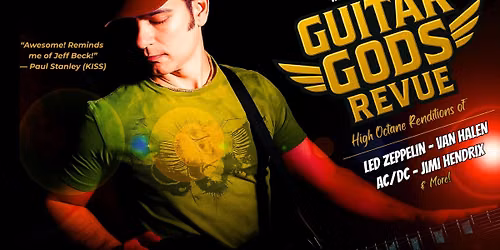 Guitar Gods Revue \u2013 Live at Liquid Joe\u2019s (Salt Lake City) | Classic Rock Guitar Night \ud83c\udfb8