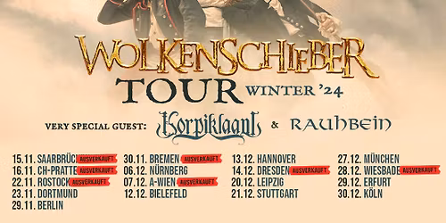 In Extremo Wuppertal Tickets