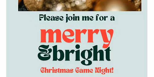 Christmas Game Night!