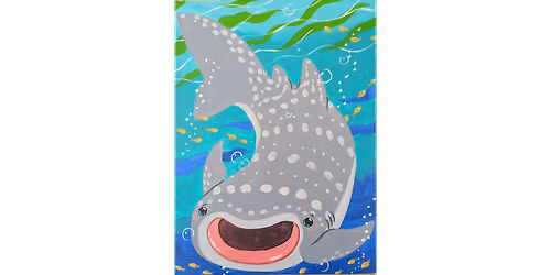 Happy Whale Shark  - Paint and Sip in Phoenix | Classpop!\u2122
