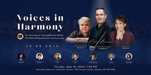 Voices in Harmony - An Evening of Choral & Vocal Music