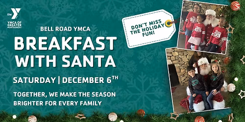 Bell Road YMCA Breakfast With Santa