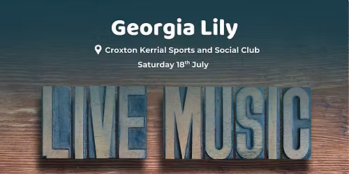 Live Music - Georgia Lily