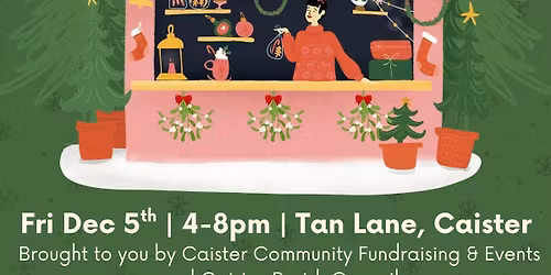 Merry Mistletoe Mini Market & Light Up Caister